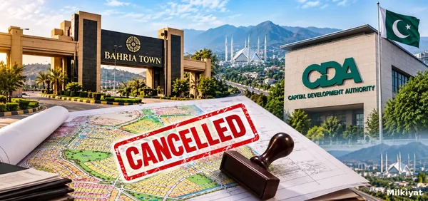 CDA Cancels Bahria Town Phase III-E & IV Layout Plan in Islamabad