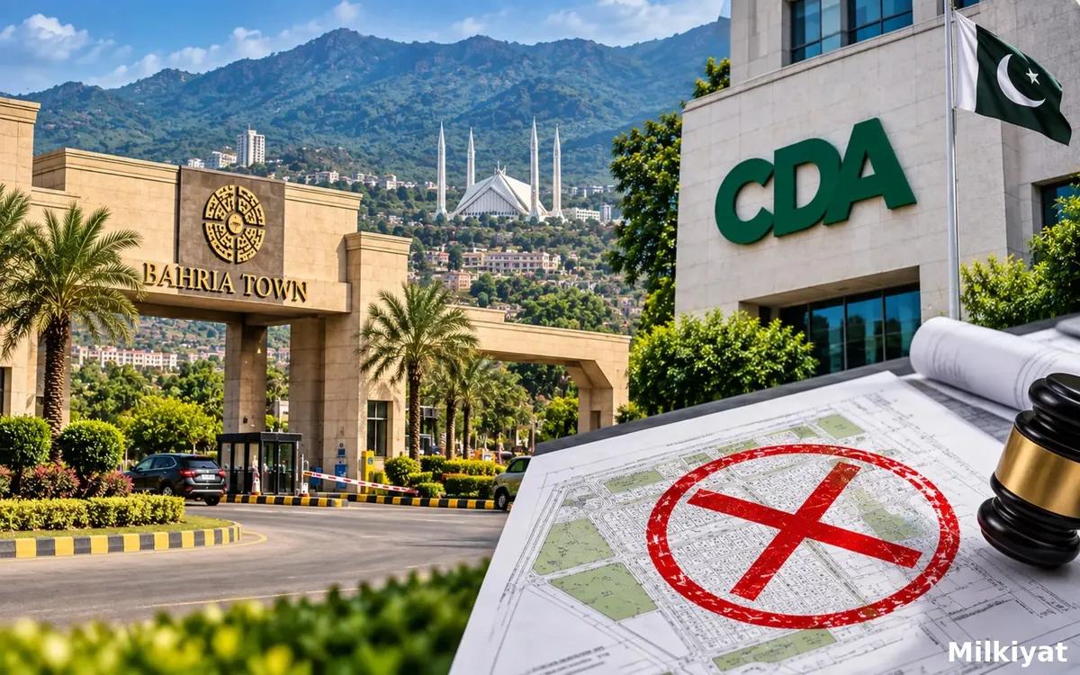 Capital Development Authority cancels 2,999-kanal Bahria Town layout plan