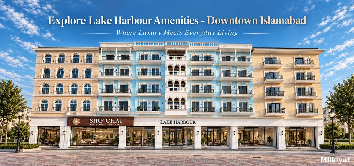 Explore Lake Harbour Amenities Downtown Islamabad, Where Luxury Meets Everyday Living