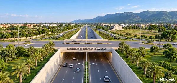 Islamabad's Park Road Underpass Opens to Traffic
