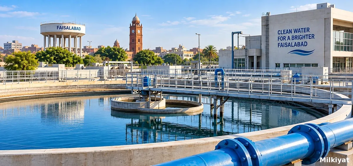 Two Major Faisalabad Water Projects to Add 63 MGD Capacity
