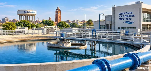 Two Major Faisalabad Water Projects to Add 63 MGD Capacity