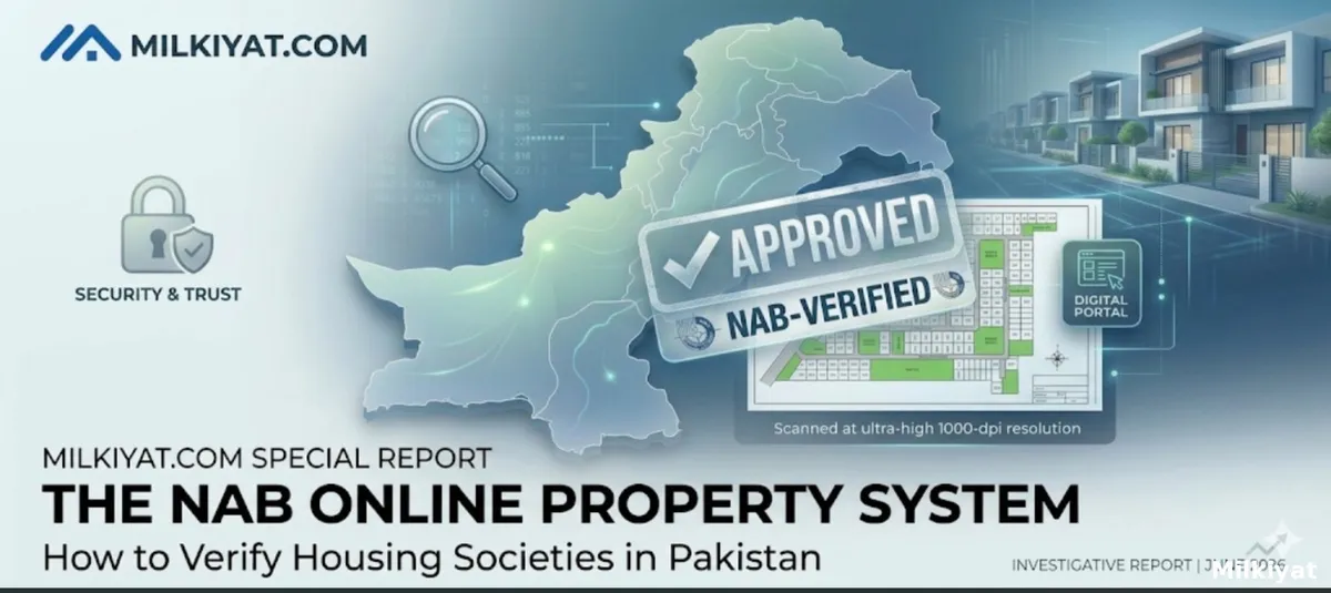 New NAB Online Property Information System: How to Verify Housing Societies in Pakistan