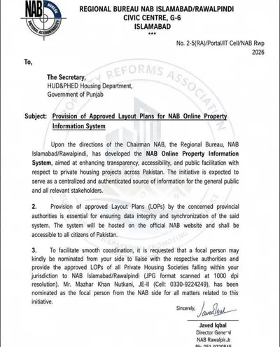 Official NAB Notification