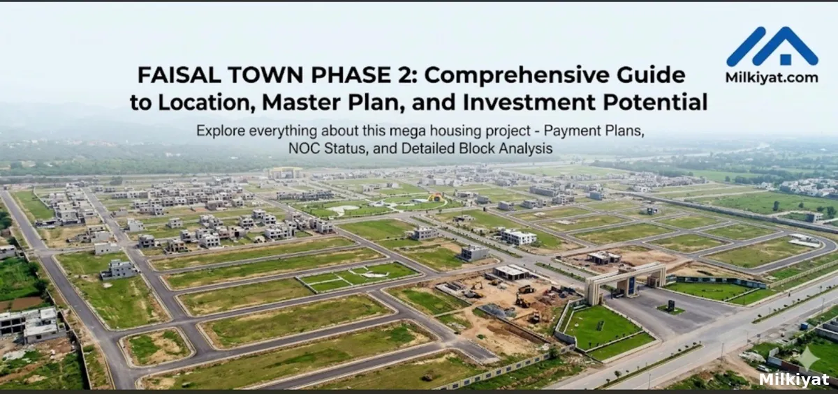 The Ultimate Guide to Faisal Town Phase 2 (Updated 2026): Master Plan, Sector Guide, and Commercial & Residential Pricing