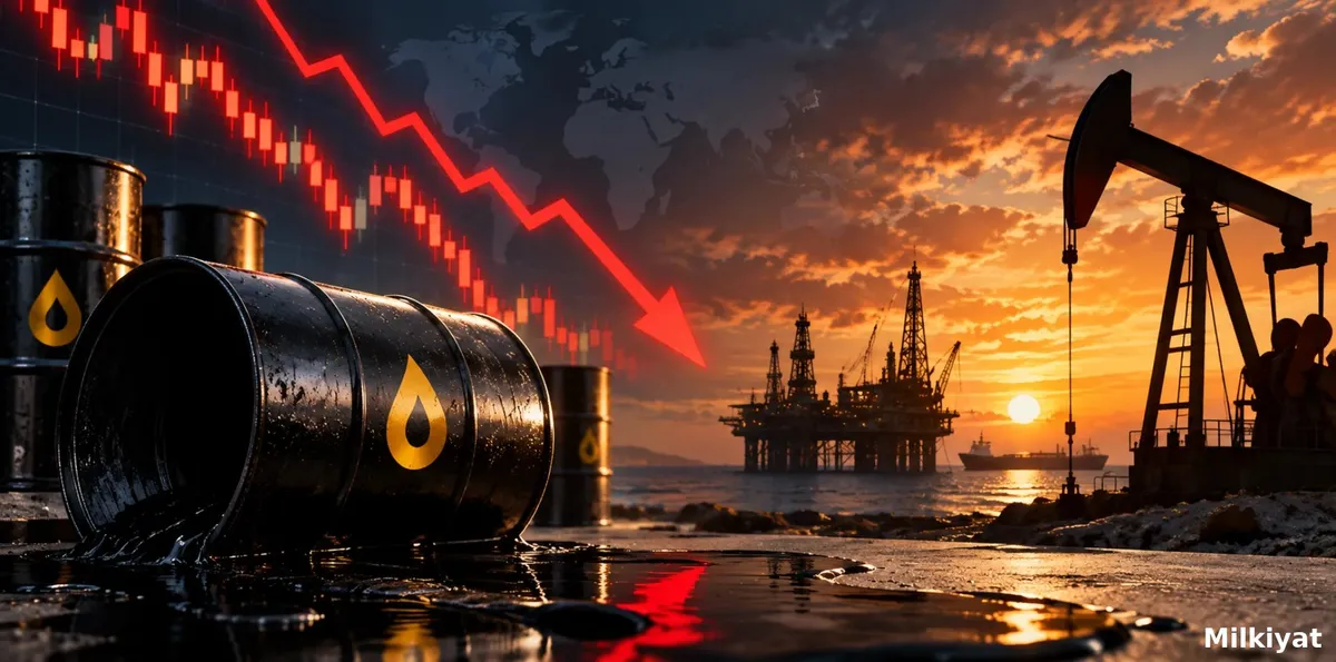 Global Oil Falls to Lowest Level in More Than a Week
