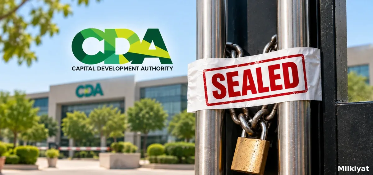 CDA Orders Islamabad Villas Housing Scheme Sealed Over Missing LOP and NOC