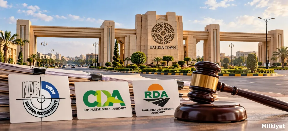Bahria Town Faces Overlapping CDA, RDA and NAB Proceedings