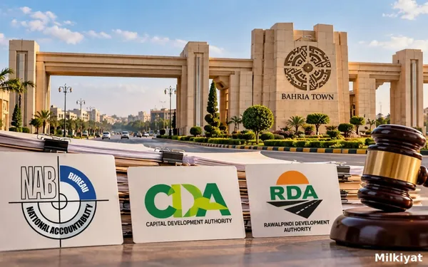 Bahria Town Faces Overlapping CDA, RDA and NAB Proceedings