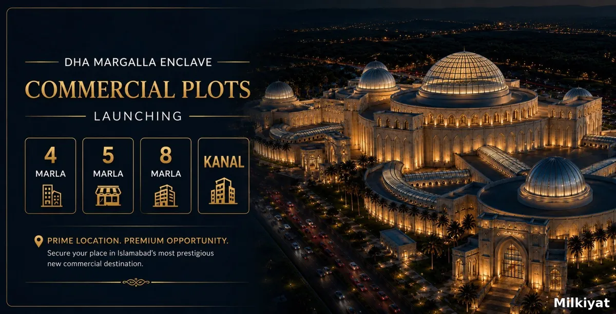 DHA Margalla Enclave Commercial Plots 2026: Official Prices, Sizes, Payment Plan & Master Plan Guide