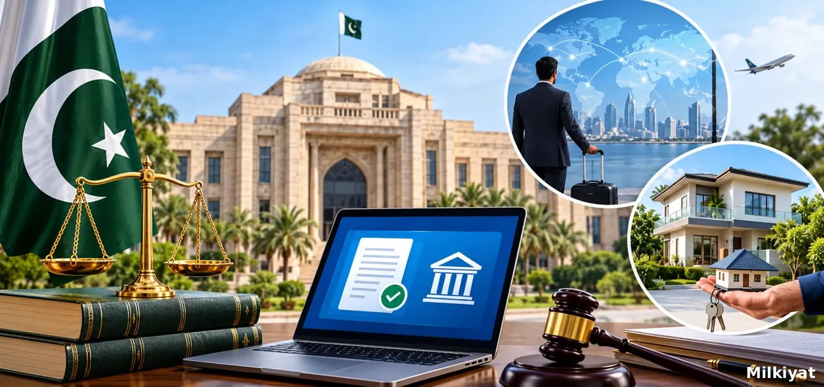 Pakistan Introduces E-Filing Rules 2026 for Overseas Pakistanis' Property Cases