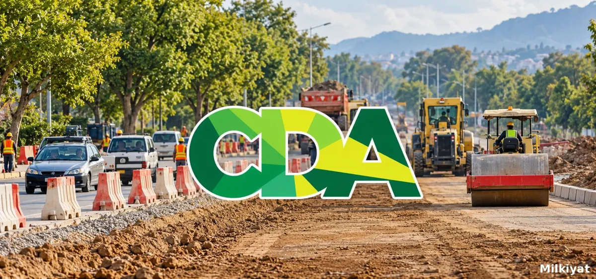 CDA Halts Plot Sales, Transfers and Development in Kashmir Gardens Islamabad