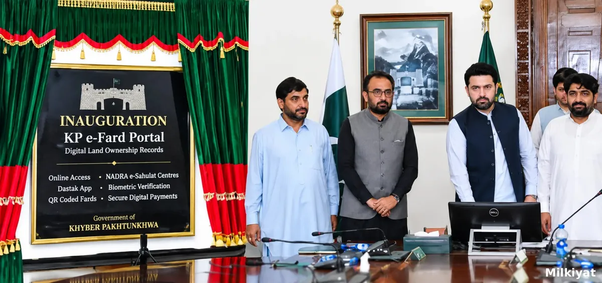 KP Launches e-Fard Portal for Online Land Ownership Records