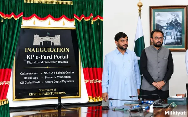 KP Launches e-Fard Portal for Online Land Ownership Records