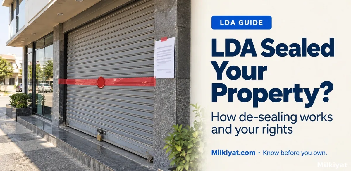 LDA Sealed Your Property? Why It Happens, the De-Sealing Process and Your Rights