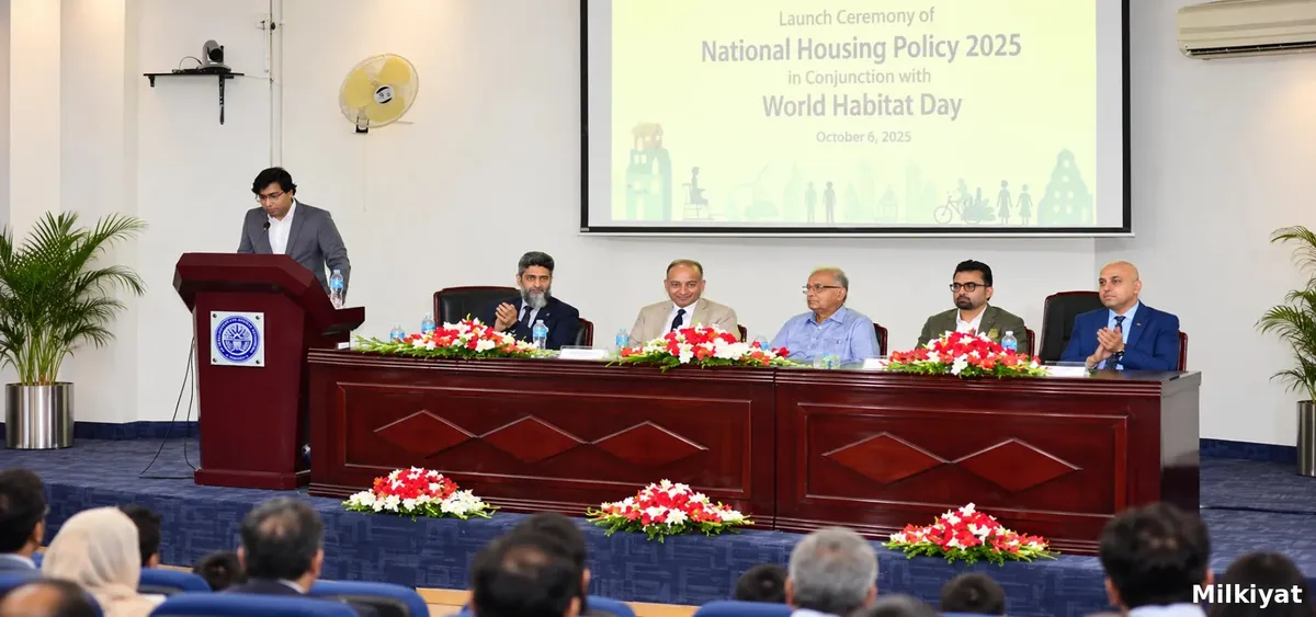 Pakistan Launches National Housing Policy 2025, First Update in Nearly 25 Years
