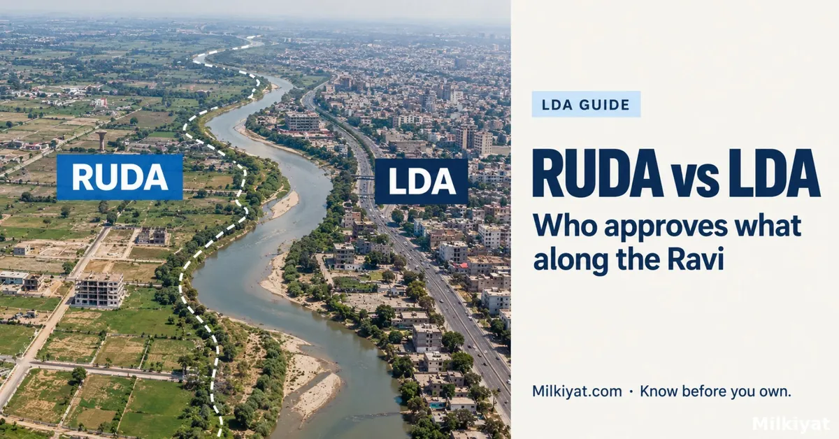 RUDA vs LDA: Who Approves What Along the River Ravi