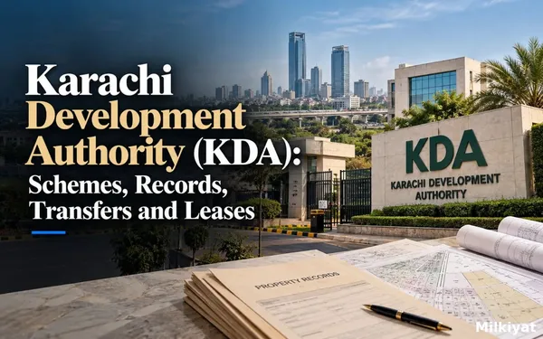 Karachi Development Authority (KDA): Schemes, Records, Transfers and Leases