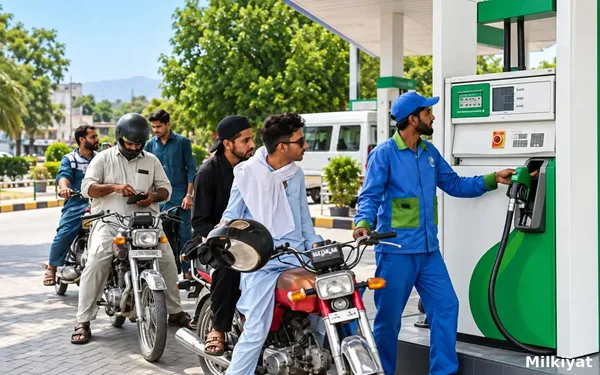 Pakistan Raises Petrol to Rs398.96, Diesel to Rs395.72 per Litre